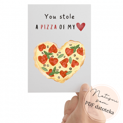 Kartica - pizza