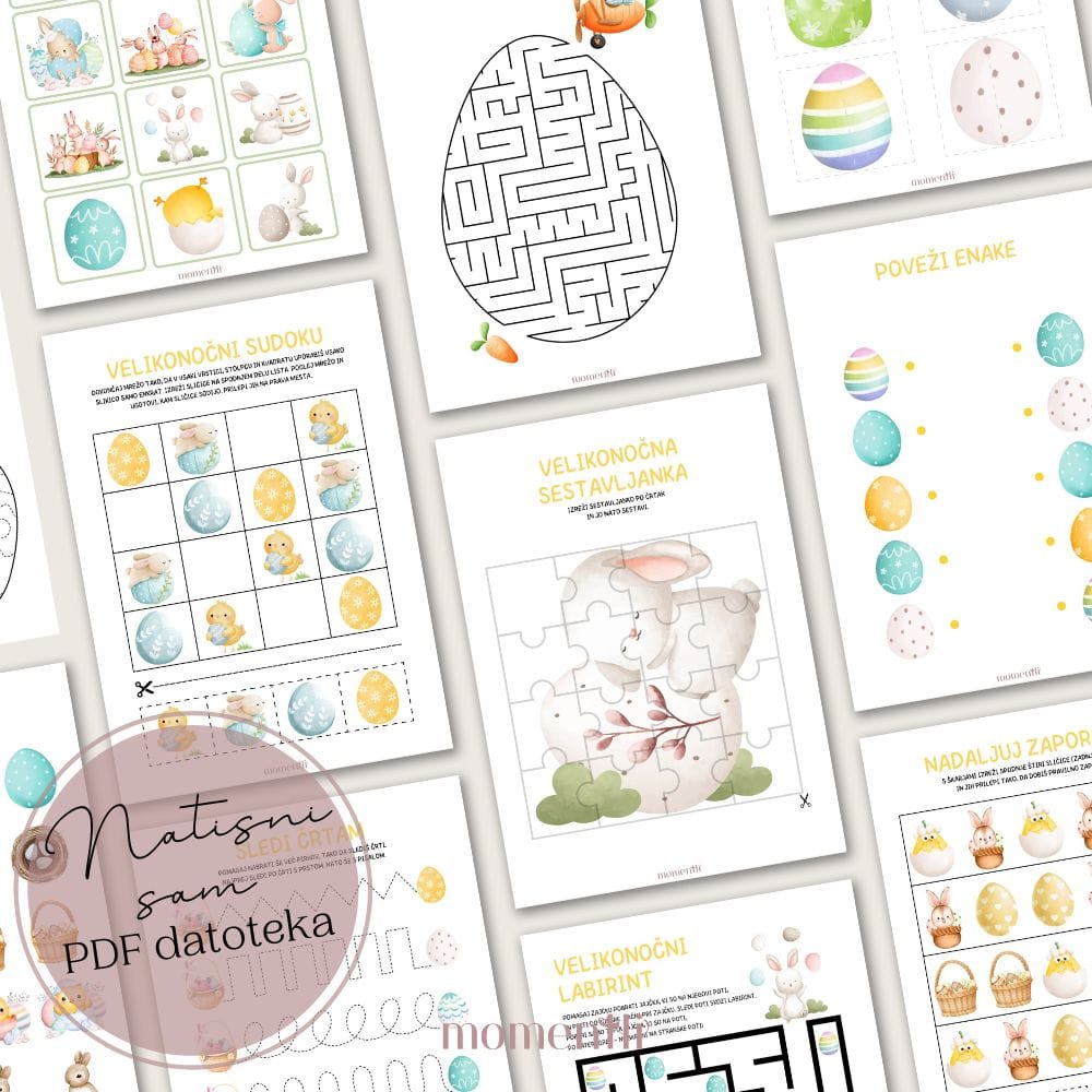 Velikonočni komplet aktivnosti za otroke (2)