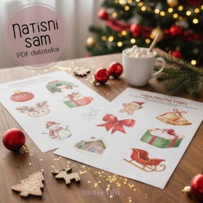 Praznična sestavljanka za otroke