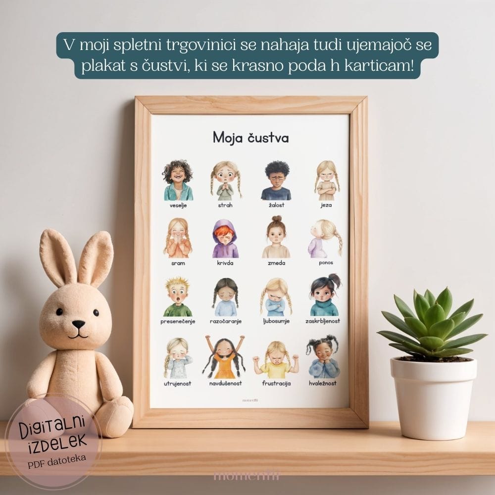 Kartice s čustvi za otroke - slika 10