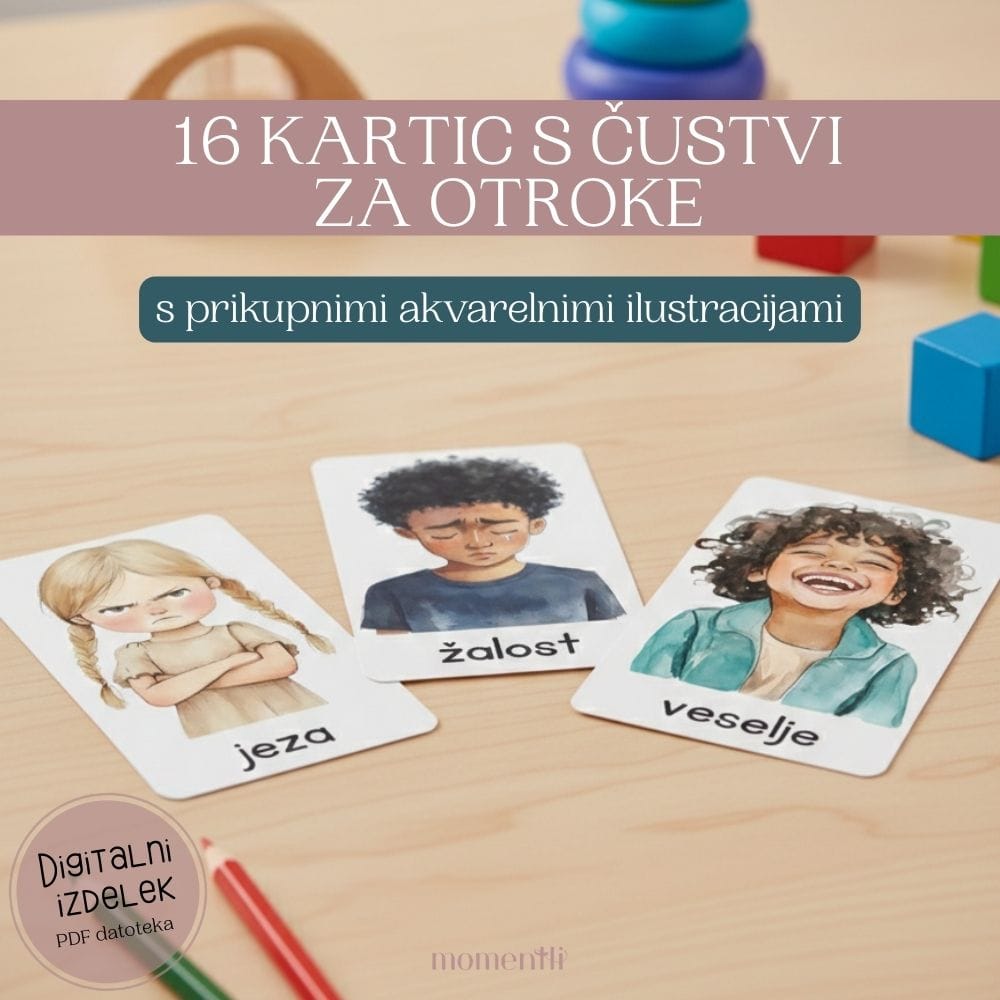 Kartice s čustvi za otroke - slika 2