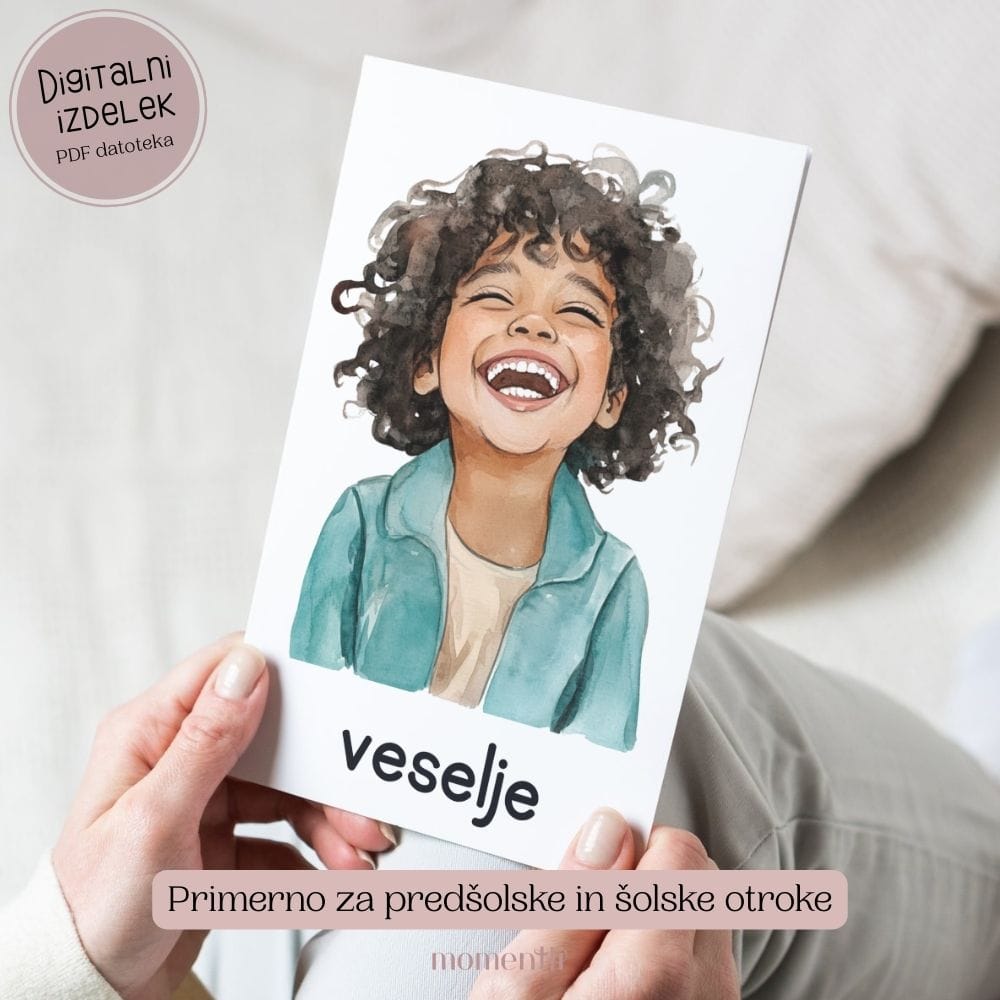 Kartice s čustvi za otroke - slika 4