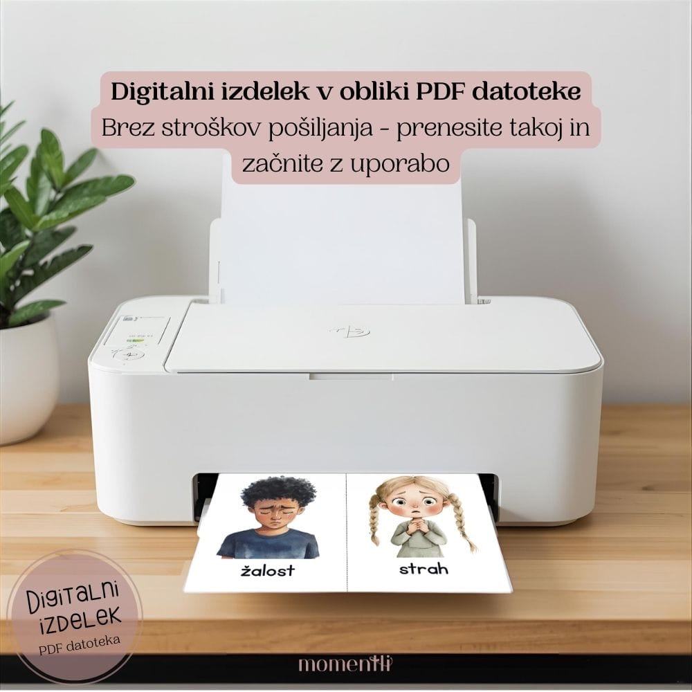 Kartice s čustvi za otroke - slika 9