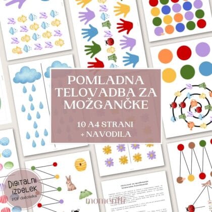Pomladna telovadba za možgančke – bilateralne vaje za koordinacijo in koncentracijo (PDF)